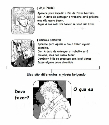 [tkciao/ takashi] Olá Demonio, adeus anjo – Jojo’s Bizarre Adventure dj [PT] – Gay Manga sex 15