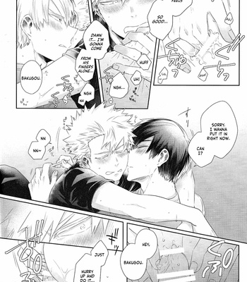 [GERANIUM (Kei)] My Hero Academia dj – IWU! [ENG] – Gay Manga sex 19