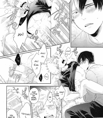 [GERANIUM (Kei)] My Hero Academia dj – IWU! [ENG] – Gay Manga sex 23