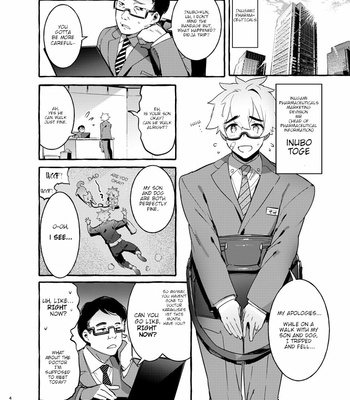 [Otosan no Kurorekishi (Maemukina Do M)] Wanwan Otou-san [Eng] – Gay Manga sex 5