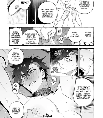 [Otosan no Kurorekishi (Maemukina Do M)] Wanwan o Gifu-san 7 [Eng] – Gay Manga sex 42
