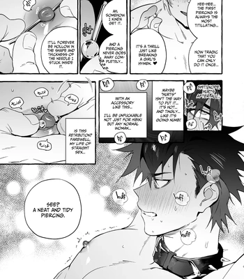 [Otosan no Kurorekishi (Maemukina Do M)] Wanwan o Gifu-san 7 [Eng] – Gay Manga sex 44