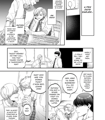 [KANIPANKO (Kanipan Mushamusha)] Teach us, Mazo-Sensei! ~Ravished and Corrupted by the Delinquent Sadist Brothers I Teach~ [Eng] – Gay Manga sex 4