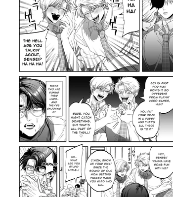 [KANIPANKO (Kanipan Mushamusha)] Teach us, Mazo-Sensei! ~Ravished and Corrupted by the Delinquent Sadist Brothers I Teach~ [Eng] – Gay Manga sex 9