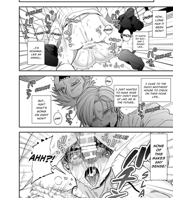 [KANIPANKO (Kanipan Mushamusha)] Teach us, Mazo-Sensei! ~Ravished and Corrupted by the Delinquent Sadist Brothers I Teach~ [Eng] – Gay Manga sex 13