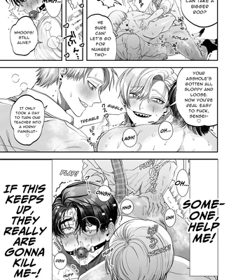 [KANIPANKO (Kanipan Mushamusha)] Teach us, Mazo-Sensei! ~Ravished and Corrupted by the Delinquent Sadist Brothers I Teach~ [Eng] – Gay Manga sex 20