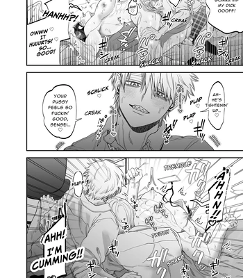 [KANIPANKO (Kanipan Mushamusha)] Teach us, Mazo-Sensei! ~Ravished and Corrupted by the Delinquent Sadist Brothers I Teach~ [Eng] – Gay Manga sex 39