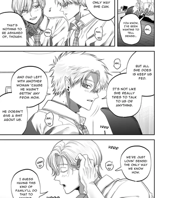 [KANIPANKO (Kanipan Mushamusha)] Teach us, Mazo-Sensei! ~Ravished and Corrupted by the Delinquent Sadist Brothers I Teach~ [Eng] – Gay Manga sex 42