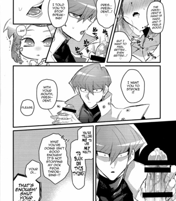 [shakep (p)] Shachou no Sekinin – Yu-Gi-Oh! dj [Eng] – Gay Manga sex 11