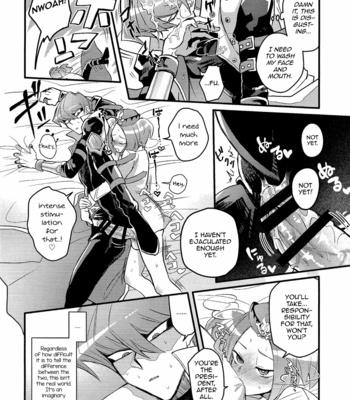 [shakep (p)] Shachou no Sekinin – Yu-Gi-Oh! dj [Eng] – Gay Manga sex 15