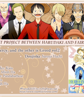 Gay Manga - [Saruya Hachi (Hachimaru)] One Piece dj – Mercy and Greed_vol2 [Eng] – Gay Manga