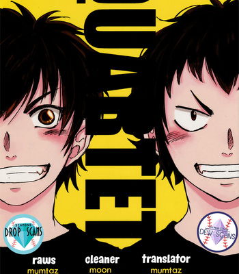 Gay Manga - [Macho (Kaki)] Quartet – Daiya no Ace dj [Eng] – Gay Manga