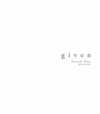 [KIZU Natsuki] Given – Vol.07 [Eng] – Gay Manga sex 33