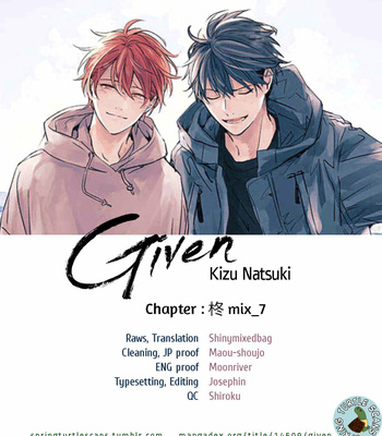 [KIZU Natsuki] Given – Vol.07 [Eng] – Gay Manga sex 53