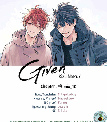 [KIZU Natsuki] Given – Vol.07 [Eng] – Gay Manga sex 133