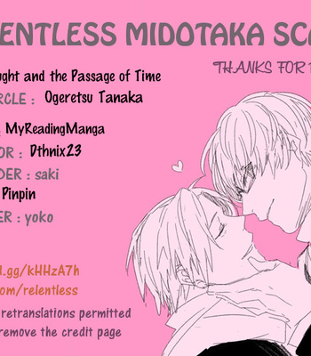 [Ogeretsu Tanaka] Thought and the Passage of Time – Kuroko no Basuke dj [Eng] – Gay Manga sex 28