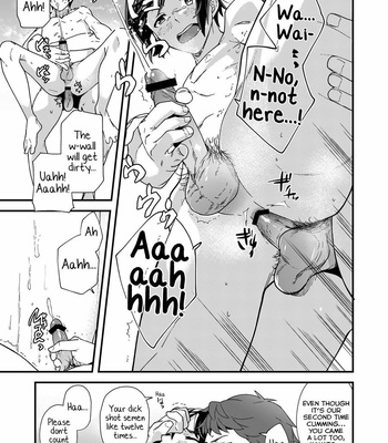 [Eichi Jijou (Takamiya)] Konya Ojamashimasu [Eng] – Gay Manga sex 53