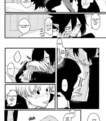 [SHIROYAGI] Ima dake koe ga kawaru made – Boku no Hero Academia dj [Eng] – Gay Manga sex 12