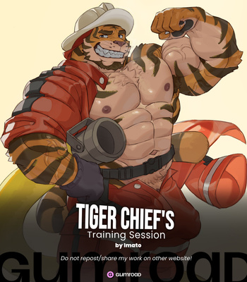 Gay Manga - [Imatoart] Tiger Fire Chief’s Training Session – Gay Manga