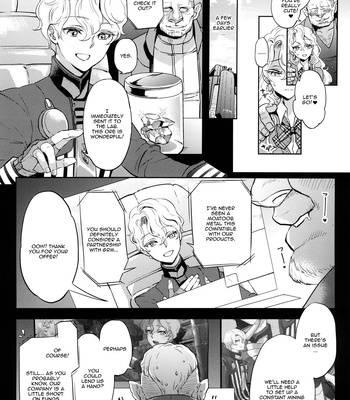 [CHERRY BLOSSOMS (Yuri)] Uchi no shachou wa Jisha no tamenara P katsu settai mo kotowarenai / For The Sake Of Our Company, Our CEO Would Even Treat Our Clients as Sugar Daddies – Phantasy Star Universe dj [Eng] – Gay Manga sex 8