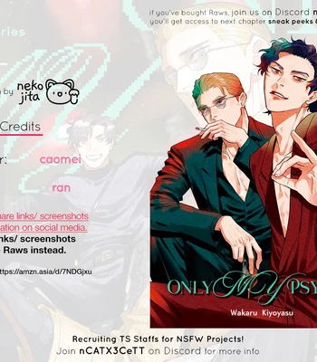[Wakaru Kiyoyasu] Only My Psycho [Eng] (c.1) – Gay Manga sex 50