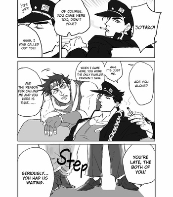 [Maichi] The two’s dignity – JoJo’s Bizarre Adventure dj [Eng] – Gay Manga sex 4