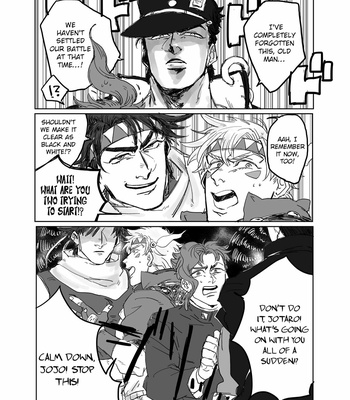 [Maichi] The two’s dignity – JoJo’s Bizarre Adventure dj [Eng] – Gay Manga sex 7