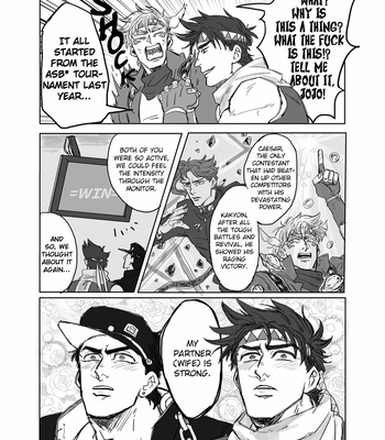 [Maichi] The two’s dignity – JoJo’s Bizarre Adventure dj [Eng] – Gay Manga sex 9