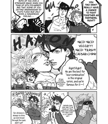 [Maichi] The two’s dignity – JoJo’s Bizarre Adventure dj [Eng] – Gay Manga sex 16