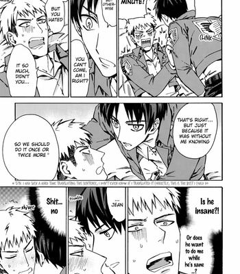 [Kometubu (Rittiri)] Love Potion 2 – Shingeki no Kyojin dj [Eng] – Gay Manga sex 17