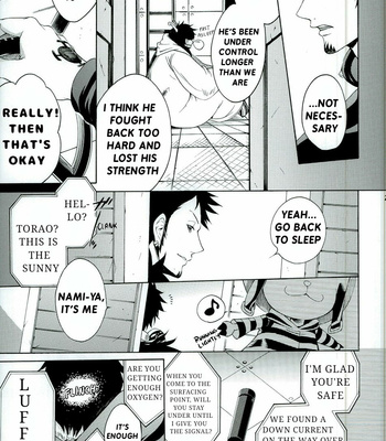[Teionyakedo/ Secco] Trafalgar Osuwari! – One Piece dj [Eng] – Gay Manga sex 6
