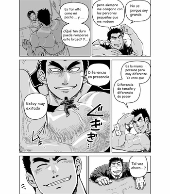 [Gakuranman (Chijimetaro)] Kobito Shachou wa Oogata Shinjin no Omocha – The Tiny President (Ending A) [Español] – Gay Manga sex 18