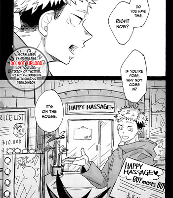 [Yama Warau (Kuromame Kuro)] Fushiguro is Weak for Warm Hands – Jujutsu Kaisen dj [Eng] – Gay Manga sex 6