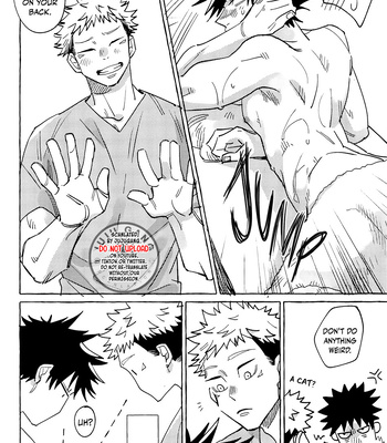 [Yama Warau (Kuromame Kuro)] Fushiguro is Weak for Warm Hands – Jujutsu Kaisen dj [Eng] – Gay Manga sex 11