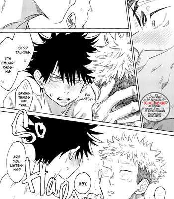 [Yama Warau (Kuromame Kuro)] Fushiguro is Weak for Warm Hands – Jujutsu Kaisen dj [Eng] – Gay Manga sex 26