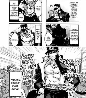 [Ondo (Nurunuru)] Every Day’s The Best Dating The Person I Like That Even My Tentacles Are Coming Out – Jojo’s Bizarre Adventure dj [Eng] – Gay Manga sex 3