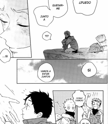 [Sakamoto] Nakimushi Shounen to Seinen Shoko 2 – Haikyuu!! dj [Esp] – Gay Manga sex 20