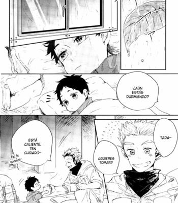 [Sakamoto] Nakimushi Shounen to Seinen Shoko 2 – Haikyuu!! dj [Esp] – Gay Manga sex 25