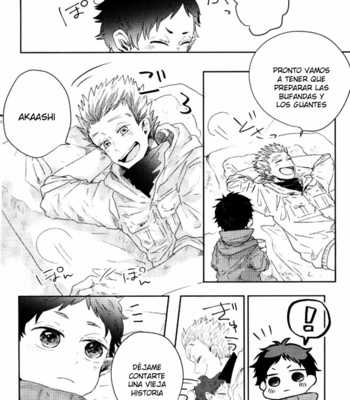 [Sakamoto] Nakimushi Shounen to Seinen Shoko 2 – Haikyuu!! dj [Esp] – Gay Manga sex 27