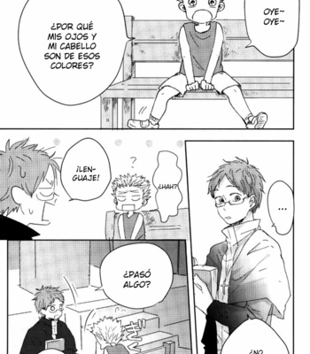 [Sakamoto] Nakimushi Shounen to Seinen Shoko 2 – Haikyuu!! dj [Esp] – Gay Manga sex 32