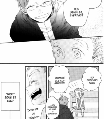 [Sakamoto] Nakimushi Shounen to Seinen Shoko 2 – Haikyuu!! dj [Esp] – Gay Manga sex 34