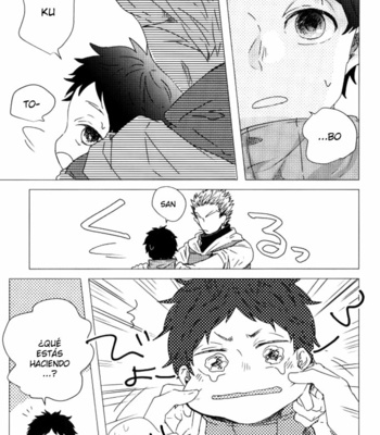 [Sakamoto] Nakimushi Shounen to Seinen Shoko 2 – Haikyuu!! dj [Esp] – Gay Manga sex 10