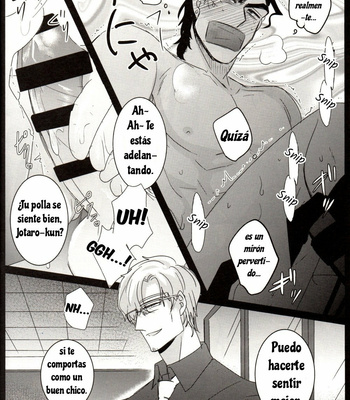 [Kudarizaka] Pleasure Express – Jojo’s Bizarre Adventure dj [Esp] – Gay Manga sex 10