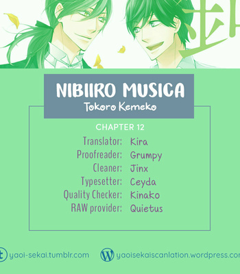 [TOKORO Kemeko] Nibiiro Musica – vol.04 [Eng] – Gay Manga sex 66