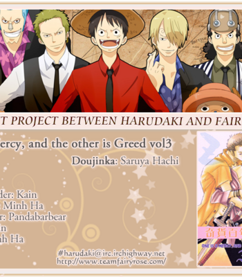 Gay Manga - [Saruya Hachi (Hachimaru)] One Piece dj – Mercy and Greed_vol3[Eng] – Gay Manga