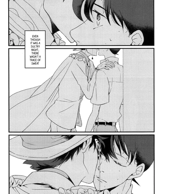 [AONOSUBETE (AOI)] Shiroi Natsu Hoshi Nagareru Sora – Meitantei Conan dj [Eng] – Gay Manga sex 5