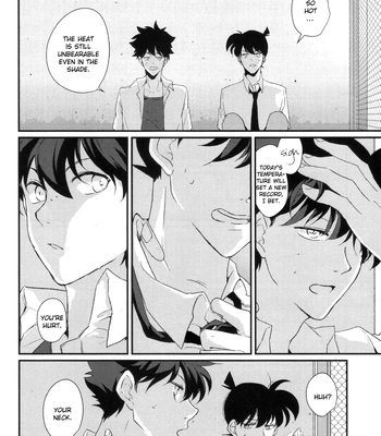 [AONOSUBETE (AOI)] Shiroi Natsu Hoshi Nagareru Sora – Meitantei Conan dj [Eng] – Gay Manga sex 22