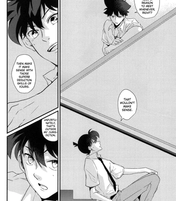 [AONOSUBETE (AOI)] Shiroi Natsu Hoshi Nagareru Sora – Meitantei Conan dj [Eng] – Gay Manga sex 28