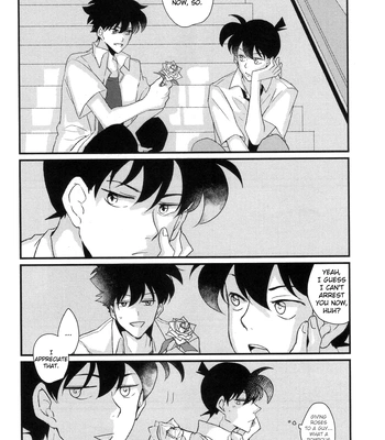 [AONOSUBETE (AOI)] Shiroi Natsu Hoshi Nagareru Sora – Meitantei Conan dj [Eng] – Gay Manga sex 30