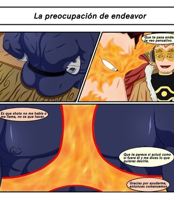 [LebaDelicious] Endeavor y Hawks – Boku no Hero Academia dj [Esp] – Gay Manga sex 2